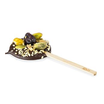 Schokoladen Lollies, 3 Sorten,  ø 4,5x11cm, 570 g, ca.44 St