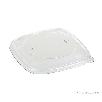 Einweg Naturesse Take Away Deckel PLA für Bowle 54868/54891, PLA, transparent, 125 St