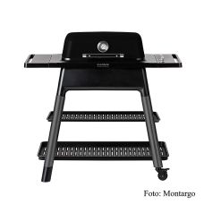 Gasgrill FORCE 2021, 2 Brenner, black, everdure montargo / Heston Blumenthal, 1 St