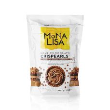 Crispearls™ Milk, knusprige Milch Schoko Perlen, Mona Lisa Callebaut, 800 g