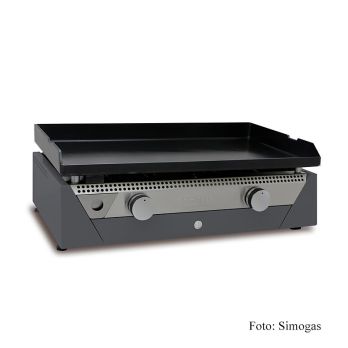 Plancha Bräter, Rainbow Anthrazit, 71x41cm, 6,6KW Gas (Simogas), 1 St
