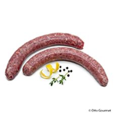 Bison Bratwurst, roh, fein, Otto Gourmet, TK, 300 g, 3 x 100g