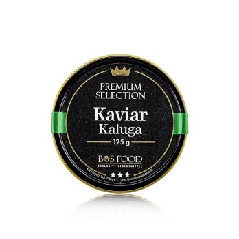 BOS FOOD Premium Selection - Kaluga Kaviar (Huso dauricus), China, 125 g