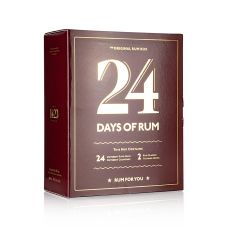 Adventskalender 24 Days of Rum, Edition Rot, 480 ml, 24 x 20ml