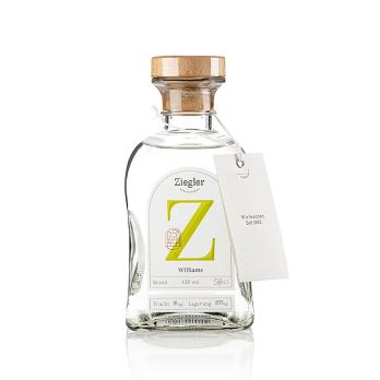 Williamsbirnenbrand - Edelbrand, 43% vol., Ziegler, 500 ml