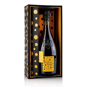 Champagner Veuve Clicquot 2012er La Grande Dame Ed. Yayoi Kusama WEISS, brut, 12 % vol., 750 ml