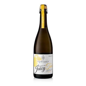 Sparkling Juicy Tea - weißer Tee - Tahiti Vanille- Quitte, van Nahmen, BIO, 750 ml