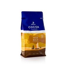 True Gold Kakao Pulver, schwach entölt, 20-22% Fett, deZaan, 1 kg