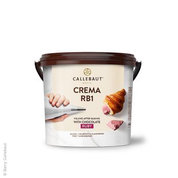 Crema - Ruby RB1, mit Ruby Schokolade, Callebaut (FMR‐RUBY36‐651), 5 kg