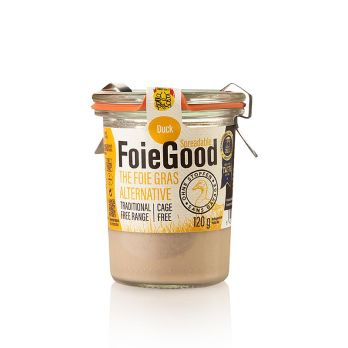 Entenleber Pastete / Aufstrich, FoieGood (ohne Stopfen), 120 g