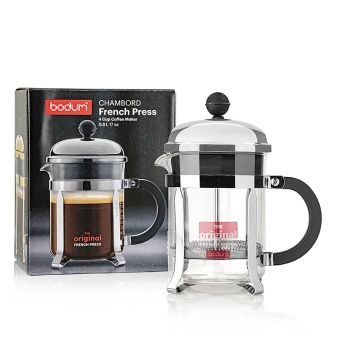 Bodum Kaffeebereiter Chambord, Edelstahl verchromt, 500 ml, 1 St