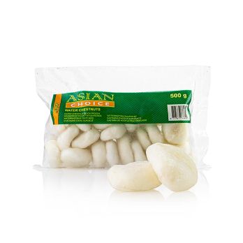 Wasserkastanien, geschält, ganz, TK, 500 g