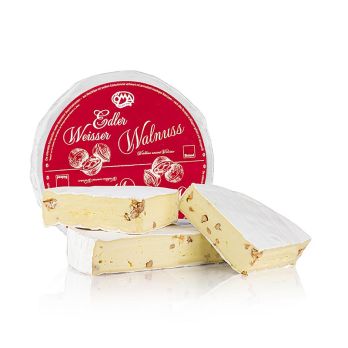 Walnussbrie, Weichkäse mit Walnüssen, ganzer Laib, BIO, ca.1.000 g