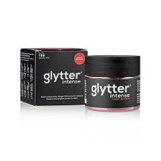 glytter intense Cherry Blossom, Lebensmittelglitzerpuder, (Rot), 10 g