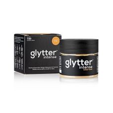 glytter intense Sunset Glow, Lebensmittelglitzerpuder, (Orange), 10 g