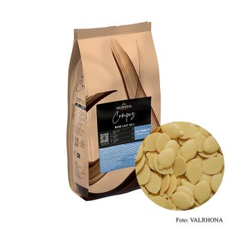 Valrhona Compoz Schokoladen - Fermentierte Milchbasis, Callets, 3 kg