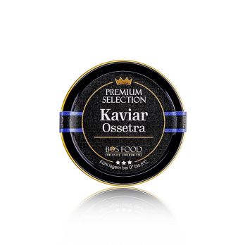 BOS FOOD Premium Selection - Ossetra (gueldenstaedtii), Aquakultur, ohne Konservierungsmittel, 50 g