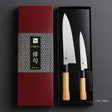 HSET 2 Haiku Messerset - H06 Kochmesser + H14 Yobocho Messer , 2 tlg.