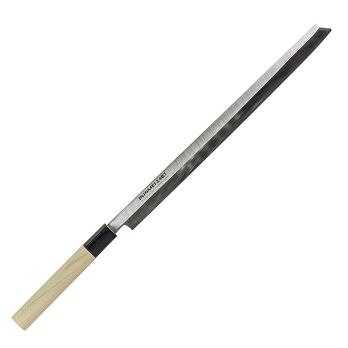 Global Bunmei 1803-330 Tako Sashimi Messer, Honoki Holzgriff, 33cm, 1 St