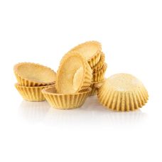 Dessert-Tartelettes, rund, ø 6cm, H 2cm,  Mürbeteig, 3 kg, 210 St