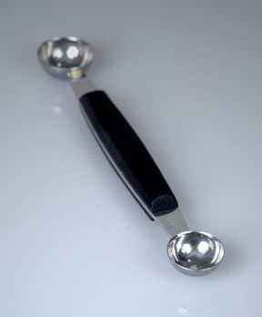 Kugelausstecher beidseitig, Parisienne-Ausstecher, 16,5cm lang, ø 22mm+ ø 25mm, 1 St
