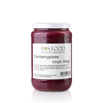 Püree/Mark - Cranberry, fein passiert, 680 g