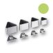 Weller Anrichteset, Gastro Version, rund, dreieckig, oval, quadratisch, 33 tlg.