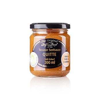 Original Tessiner Quitten-Senf-Sauce, Wolfram Berge, 200 ml