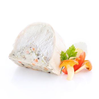 Terrine von Stubenküken, mit Gemüse und Apfel, TK, 500 g