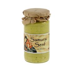 Kornmayer - Samurai Senf, mit Wasabi und Kräutern, 210 ml