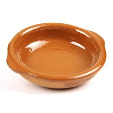 Tonschale - Cazuela, braun, glasiert, ø 8cm, 1 St