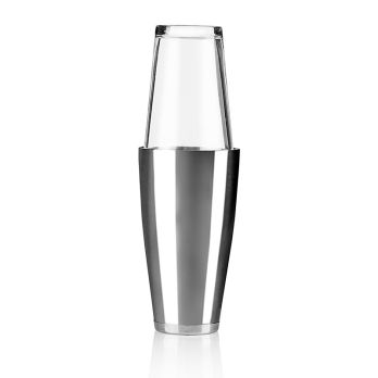 Cocktail Shaker Boston, 2 teilig, Edelstahl, 1 St