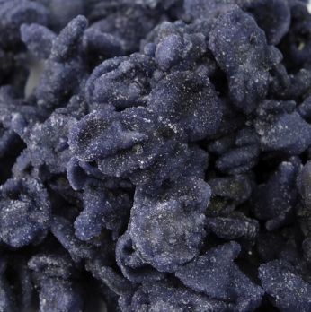 Echte Veilchen-Blütenblätter, blau-violett, kandiert, ca. 2cm, essbar, Candiflor, 1 kg