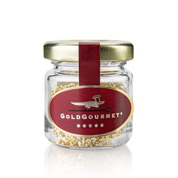 Gold - Filament Blattgoldfäden, fein, 22 Karat, E175, 0,3 g