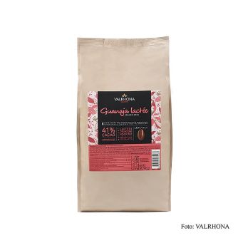 Valrhona Guanaja Lactée Grand Cru, Vollmilch Couverture, Callets, 41% Kakao, 3 kg