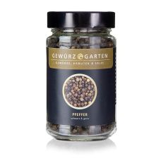 Gewürzgarten Pfeffer, schwarz, ganz, 120 g