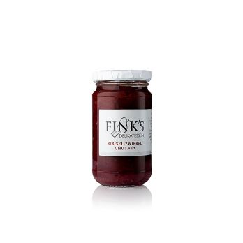 Ribisel-Zwiebel Chutney (Johannisbeeren), Fink´s Delikatessen, 210 g