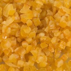 Orangeat, kandierte Orangenschale, fein gewürfelt, 3mm, 250 g