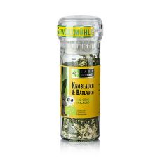 Gourmet-Gewürzmühle Knoblauch & Bärlauch, Gewürzmischung, BIO, 45 g