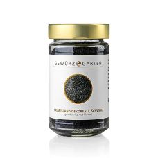 Gewürzgarten Palm Island Pacific-Salz, Dekorsalz mit Aktivkohle, grob, Hawaii, 220 g