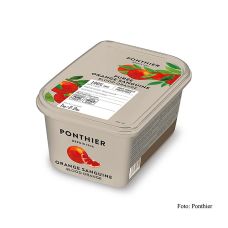 Püree - Blutorange, 10% Zucker, TK, 1 kg