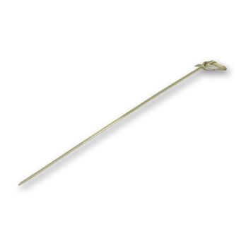 Bambus-Spieße, mit Knotenende, grün, 18cm, 250 St