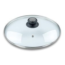 deBUYER Glasdeckel mit Bakelitgriff, 28 cm, 1 St