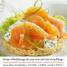 Ramenburger Set Lachs, für 4 Burger (Buns, Lachs & Sauce), 760 g, 3 tlg.