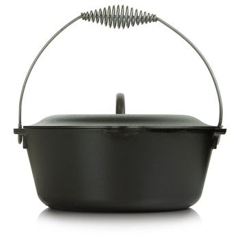 Zubehör - Kochtopf Lodge Dutch Oven, mit Deckel, für den Smoker, 8,5 Liter, 1 St
