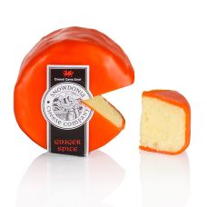 Snowdonia - Ginger Spice, Cheddar Käse mit Ingwer, oranger Wachs, 200 g