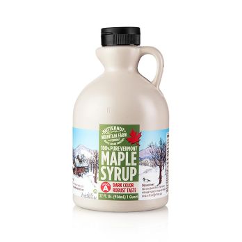 Ahornsirup - Dark Robust, Vermont, 946 ml