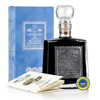 Leonardi - Aceto Balsamico di Modena IGP/g.g.A., Velluto Blu, 6 Jahre, 250 ml