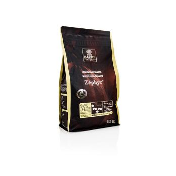 Zéphyr, weiße Schokolade, Callets, 34% Kakao, 1 kg