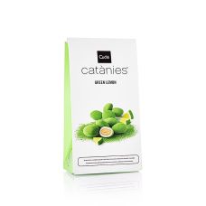 Catanies - green lemon, span. Mandeln in Zitronenschokolade, Cudies, 80 g